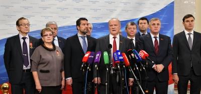 Геннадий Зюганов: «Мы сегодня рассматриваем бюджет в прифронтовой обстановке»