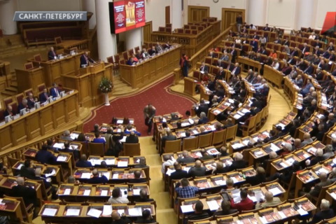 Итоговый репортаж из Петербурга о праздничных мероприятиях к 100-летию Великой Октябрьской социалистической революции
