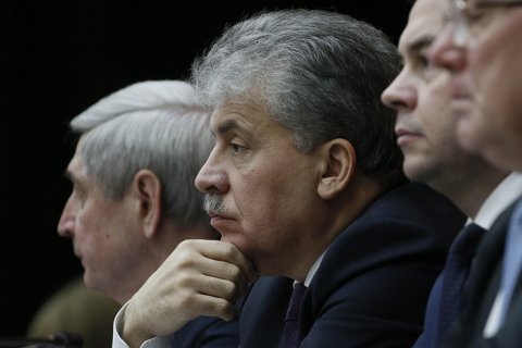 ЦИК разрешил открыть избирательный счет Грудинину, выдвинутому КПРФ на выборы президента