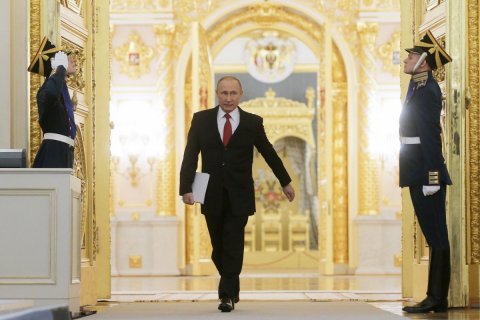 Владимир Путин. Обращение к Федеральному собранию. Он-лайн трансляция