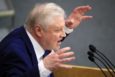 «Мы поддержали президента, и за это ничего не получили». Миронов пожаловался на нехватку денег в «Справедливой России»