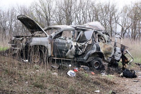 Патрули мониторинговой миссии ОБСЕ приостановили работу в ЛНР после подрыва автомобиля
