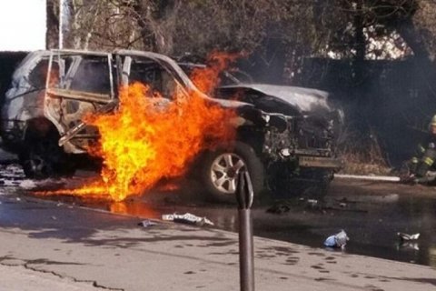 В Мариуполе взорвали полковника контрразведки