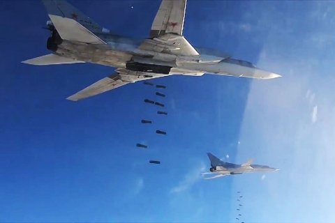Бомбардировщики Ту-22 нанесли пятый удар в Сирии